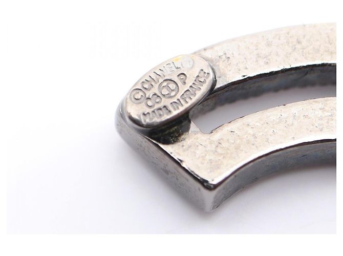 Chanel Coco Mark Brosche Silber - Ansicht 3