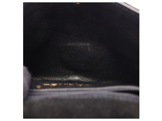 Chanel Coco Mark Diamond Stitch Schultertasche Schwarz - Ansicht 6