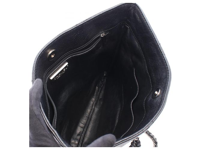 Borsa Tote Chanel Coco Mark Nero - vista 3