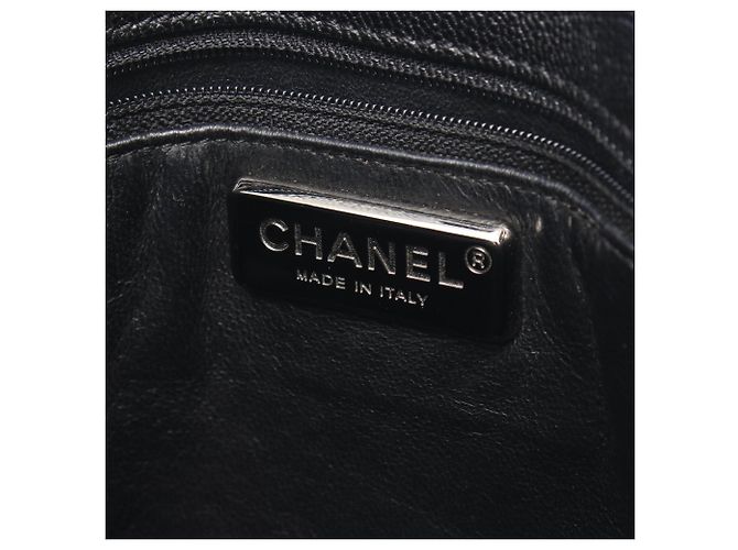 Borsa Tote Chanel Coco Mark Nero - vista 4