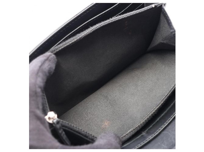 Portafoglio lungo bi-fold Chanel Coco Mark Nero - vista 7