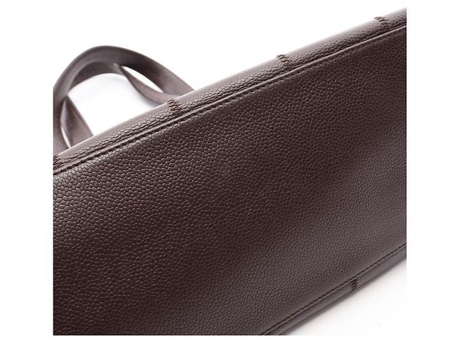 Bolsa de Ombro Chanel Chocolate Bar Marrom - vista 10