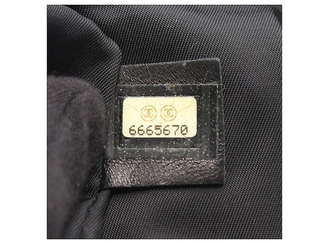 Borsa Tote Chanel New Travel Line MM Nero - vista 5
