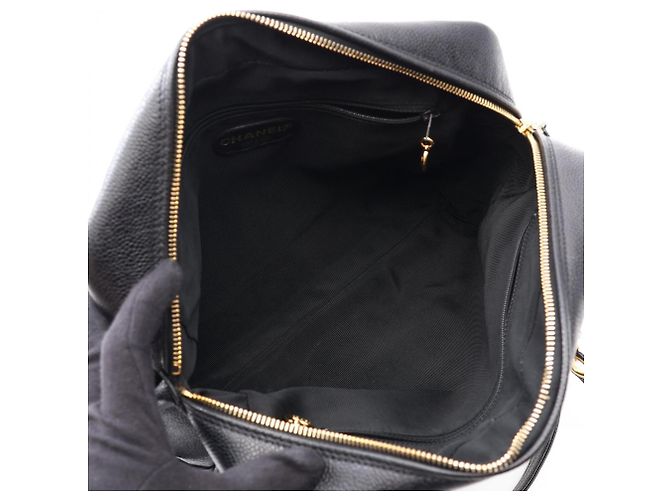 Chanel Triple Coco Schultertasche Schwarz - Ansicht 3