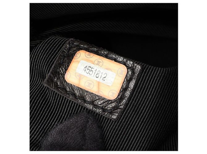 Chanel Triple Coco Schultertasche Schwarz - Ansicht 5