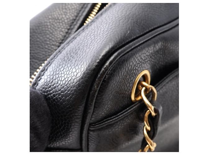 Chanel Triple Coco Schultertasche Schwarz - Ansicht 9