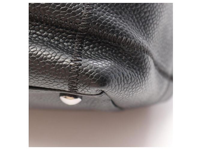Borsa Tote Chanel Chocolate Bar Nero - vista 7