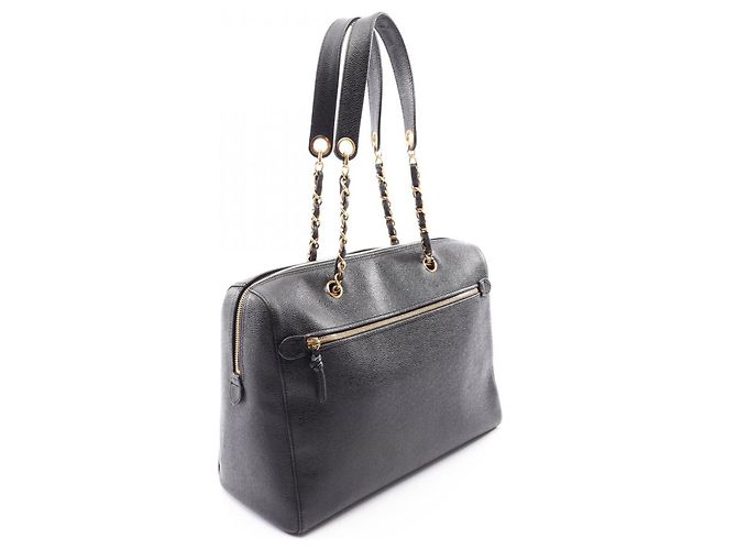 Timeless Borsa a tracolla Chanel Large Coco Mark Nero - vista 2