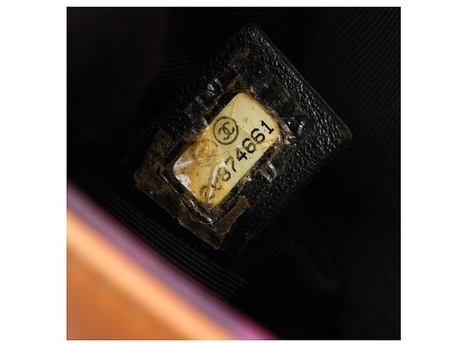 Chanel Boy Schultertasche Pink Mehrfarben - Ansicht 5