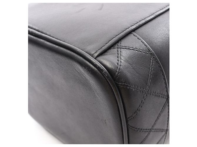 Vanity Chanel Bicolore Handbag Black - vue 11