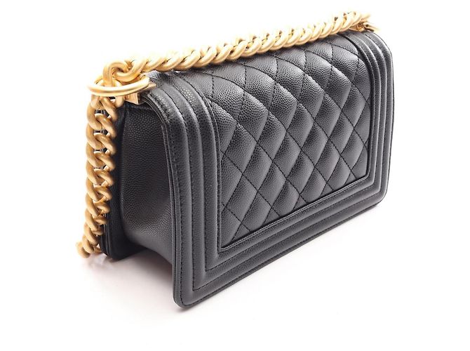 Borsa Chanel Boy Small Nero - vista 2