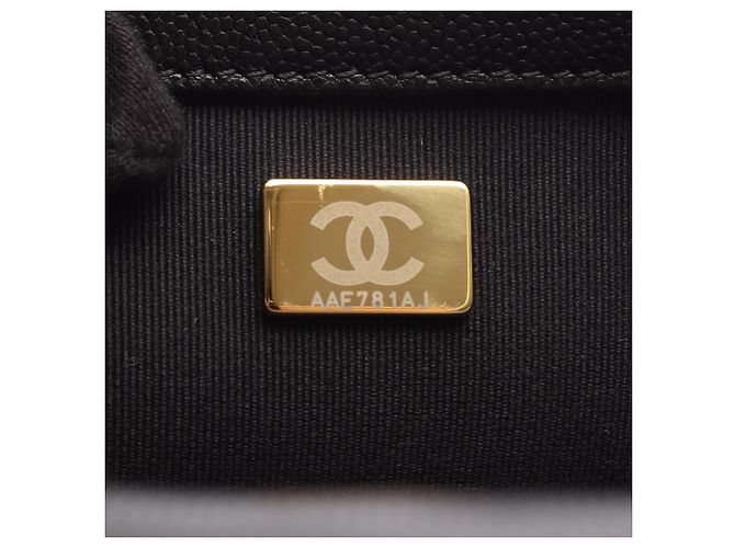 Zaino/Borsa Chanel Matelassé Camellia Nero - vista 5