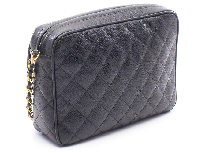 Chanel Matelassé Schultertasche Schwarz - Ansicht 2