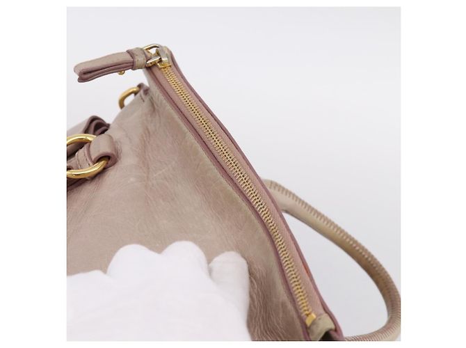 Miu Miu Vitello Lux Leather Rosa - vista 7