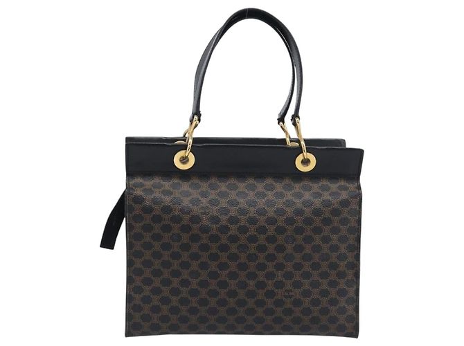 Céline Celine Vintage Macadam Canvas Schwarz - Ansicht 2