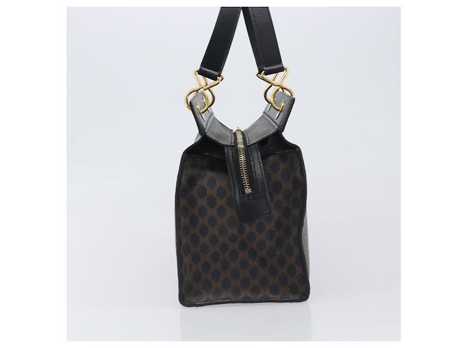 Céline Celine Vintage Macadam Canvas Schwarz - Ansicht 6