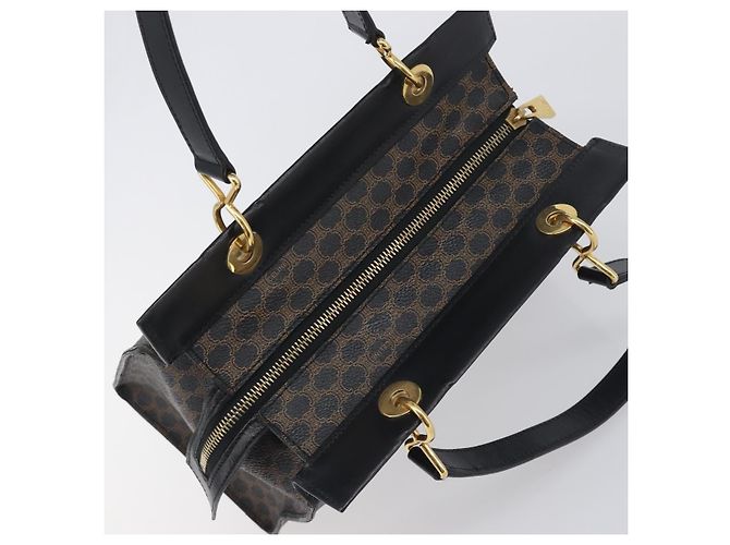 Céline Celine Vintage Macadam Canvas Schwarz - Ansicht 7