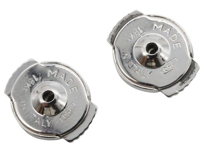 Bulgari Orecchini Bvlgari Lucia Diamond Argento - vista 4
