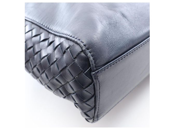 Borsa Tote 2-Way Intrecciato Bottega Veneta Blu navy - vista 5