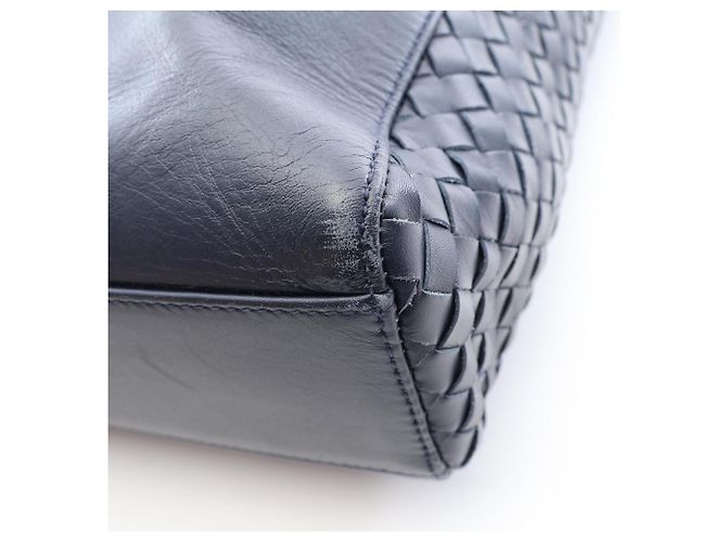 Borsa Tote 2-Way Intrecciato Bottega Veneta Blu navy - vista 6