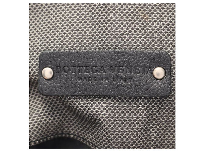 Borsa Bottega Veneta Intrecciato Marrone Nero - vista 4