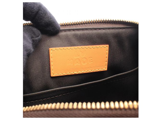 Borsa a tracolla Louis Vuitton x NIGO City Keepall Monogram Stripe Marrone - vista 4