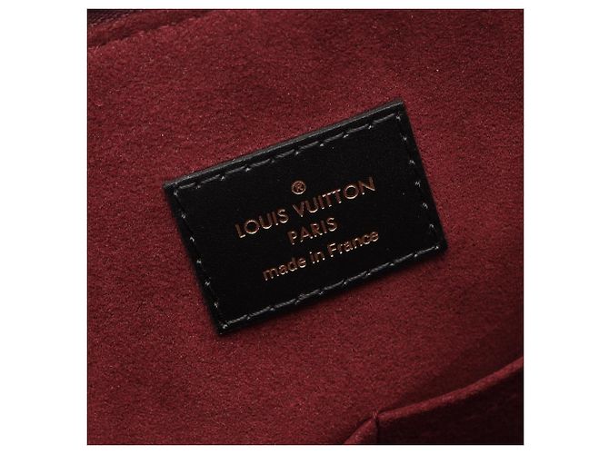 Sac à main Louis Vuitton V Tote MM Monogram Marron Noir Bordeaux - vue 4