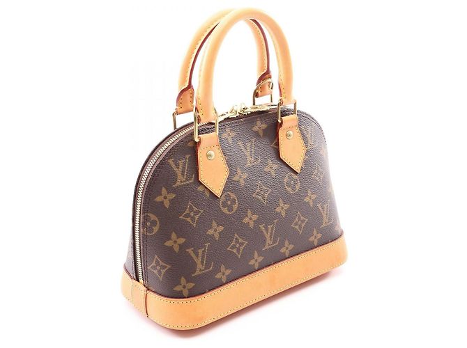 Borsa 2-Way Louis Vuitton Alma BB Marrone - vista 2