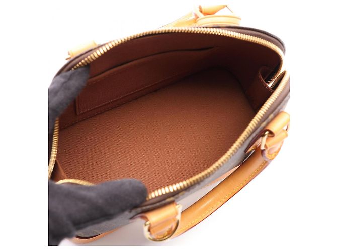 Borsa 2-Way Louis Vuitton Alma BB Marrone - vista 3