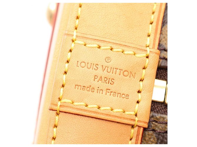 Borsa 2-Way Louis Vuitton Alma BB Marrone - vista 4