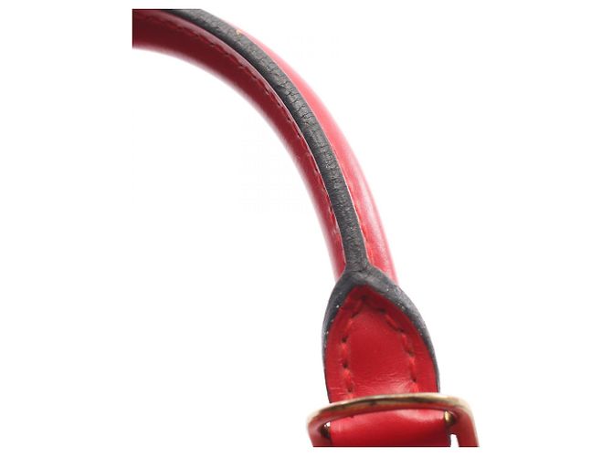 Louis Vuitton Alma Handtasche Rot - Ansicht 12