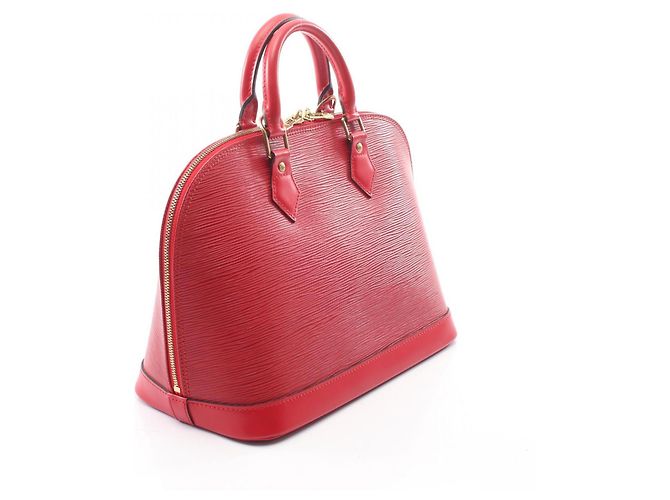 Louis Vuitton Alma Handtasche Rot - Ansicht 2