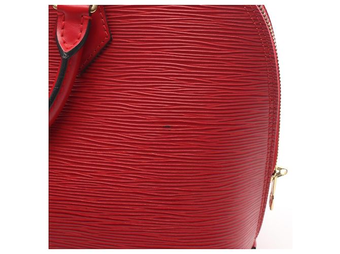 Louis Vuitton Alma Handtasche Rot - Ansicht 7