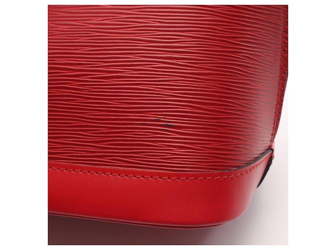 Louis Vuitton Alma Handtasche Rot - Ansicht 8
