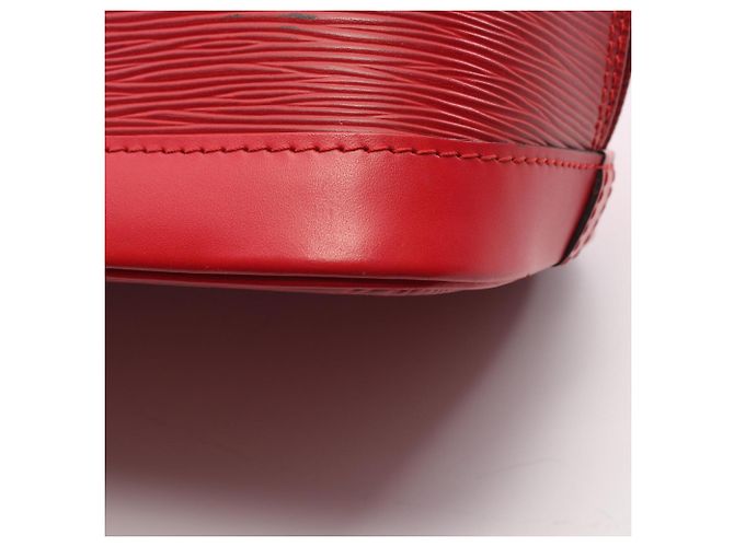 Louis Vuitton Alma Handtasche Rot - Ansicht 9