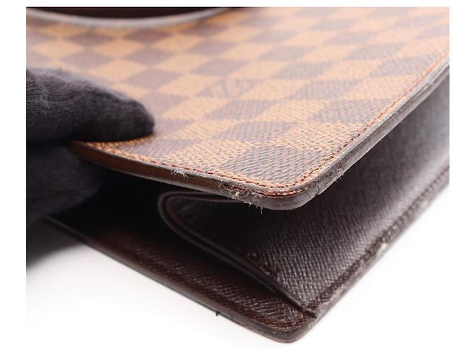 Sac Tote Louis Vuitton Venice PM Damier Ebene Marron - vue 9