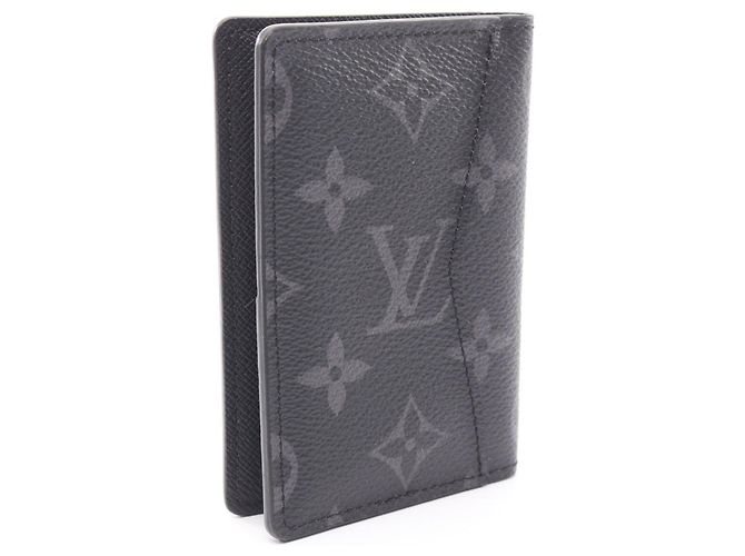 Organizer Louis Vuitton Monogram Eclipse Card Case Negro - vista 2