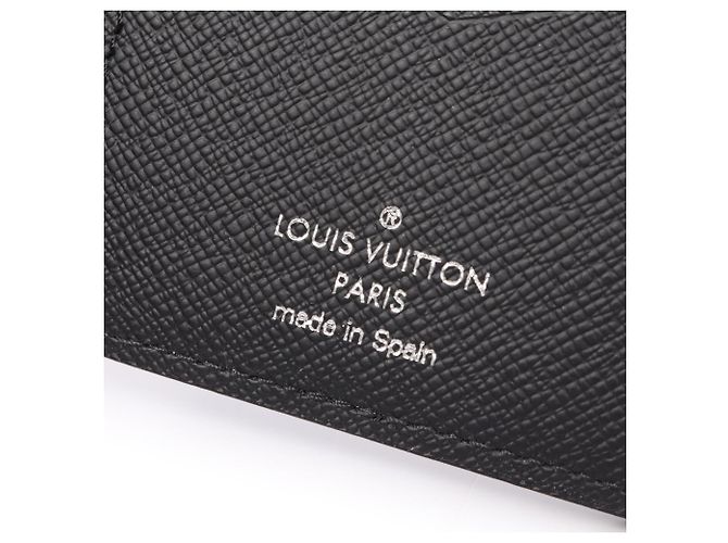 Organizer Louis Vuitton Monogram Eclipse Card Case Negro - vista 4