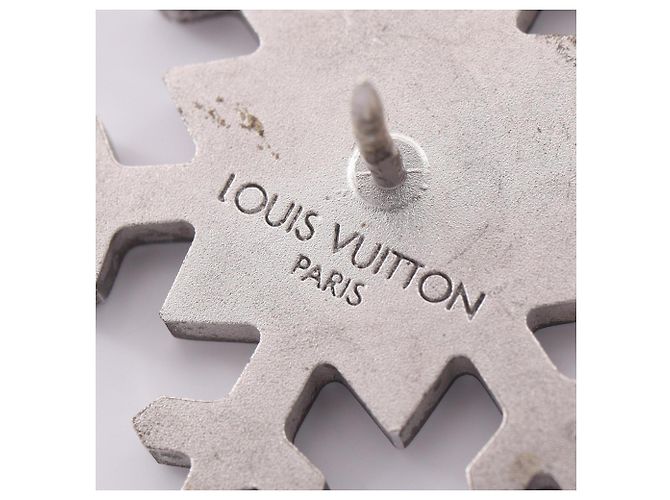 Spilla Louis Vuitton Etoile des Neiges Marrone Argento - vista 3
