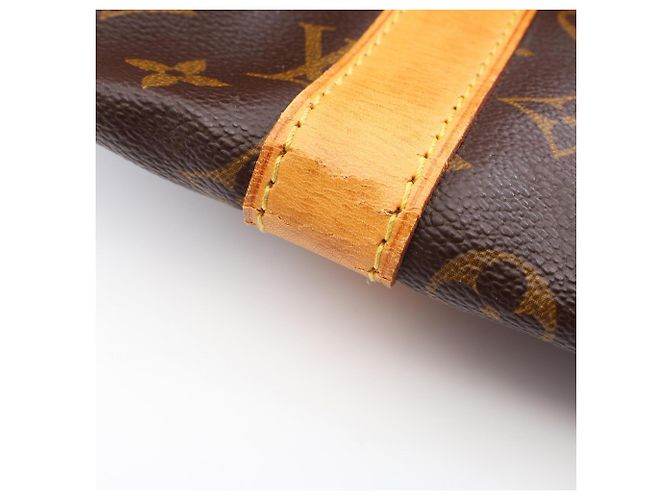 Louis Vuitton Keepall Bandoulière 55 Boston Bag Marrone - vista 13