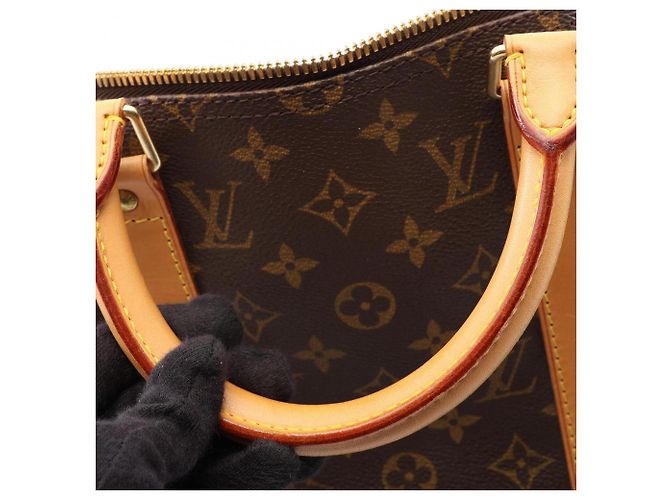 Bolsa Boston Louis Vuitton Keepall 50 Monogram Marrom - vista 11