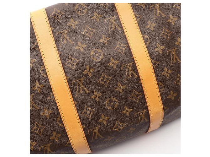 Bolsa Boston Louis Vuitton Keepall 50 Monogram Marrom - vista 6
