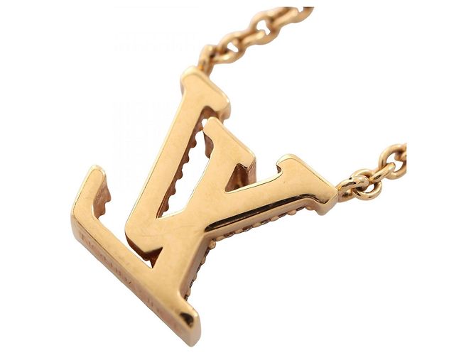 Louis Vuitton LOUIS VUITTON Collana LV Iconic Necklace D'oro - vista 2