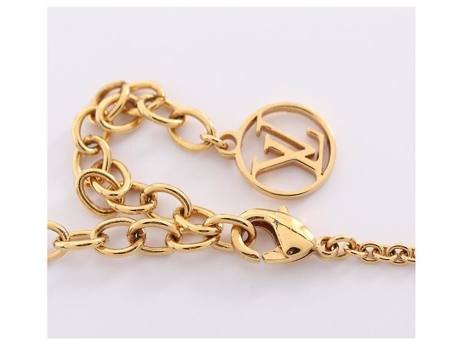 Louis Vuitton LOUIS VUITTON Collana LV Iconic Necklace D'oro - vista 4