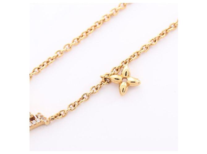 Louis Vuitton LOUIS VUITTON Collana LV Iconic Necklace D'oro - vista 8
