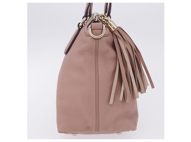 Gucci Soho Working Leather Large Rosa - vista 4