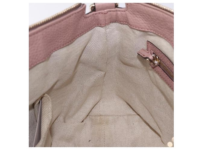 Gucci Soho Working Leather Large Rosa - vista 5
