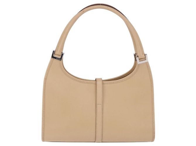 Gucci Jackie Leather Small Beige - vista 2