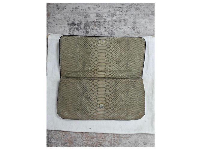 Vivienne Westwood pochette verde python - vista 6