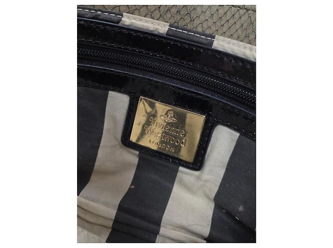 Vivienne Westwood pochette verde python - vista 9